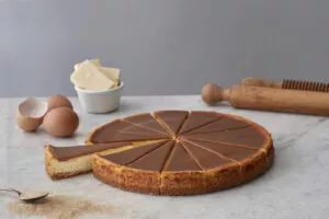 Cheesecake caramel