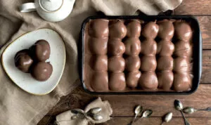 Profiteroles vaschetta scuro