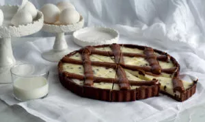 Tart ricotta e gocce cioccolato