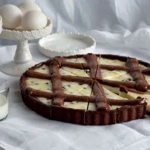 Tart ricotta e gocce cioccolato - Speiseeis von La Cremeria