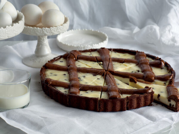 Tart ricotta e gocce cioccolato - Speiseeis von La Cremeria