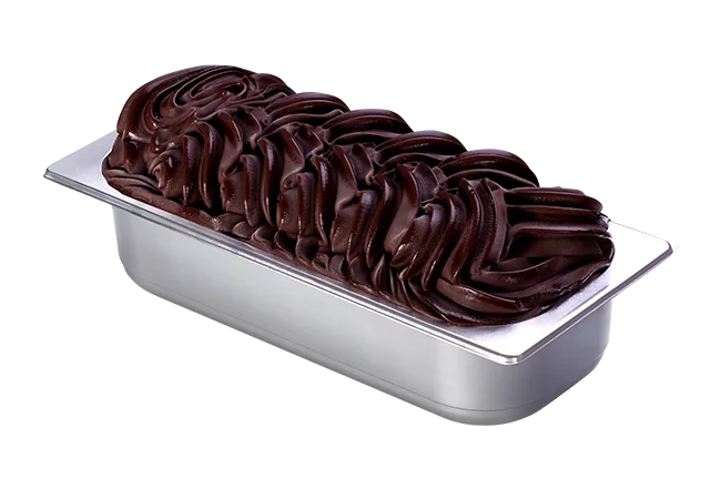 Schwarze Schokolade - Speiseeis von La Cremeria